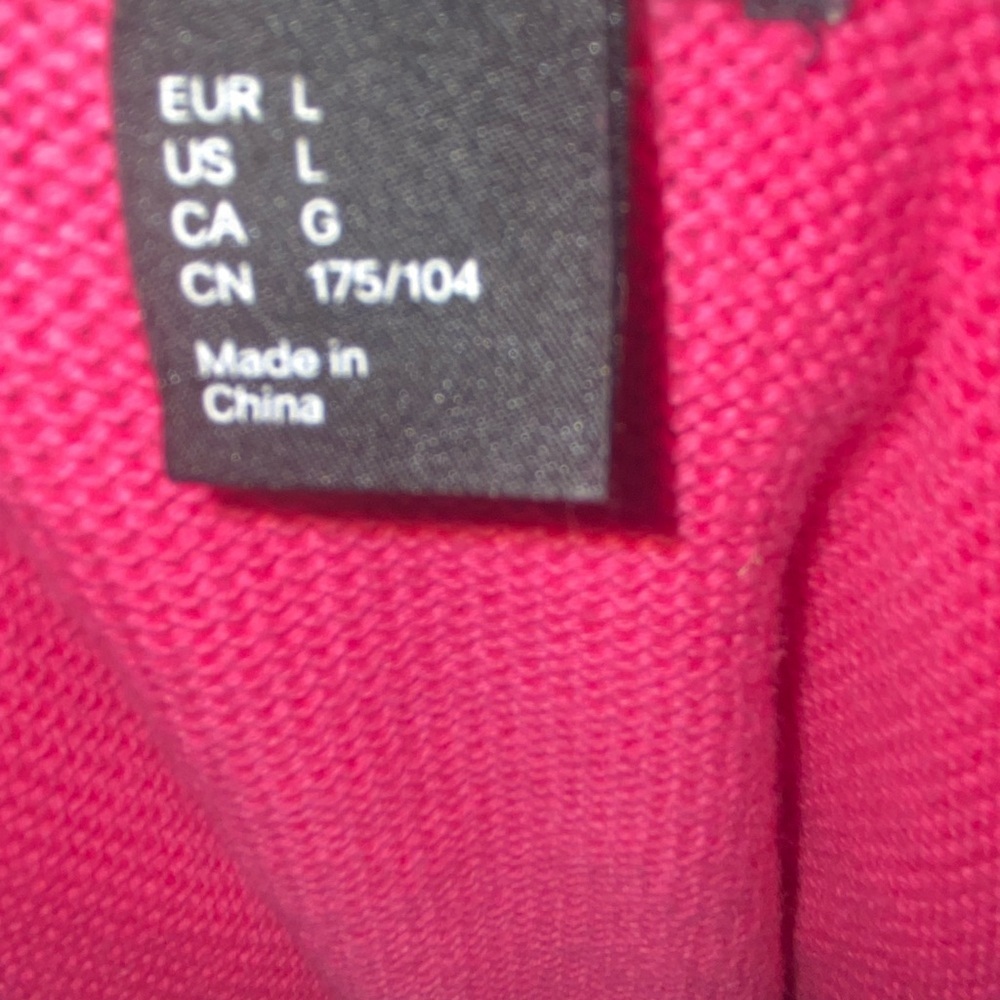 Y2K Knit Preppy Pink White Gold Button Long Sleeve Barbie Sweater Cardigan L - Picture 2 of 14